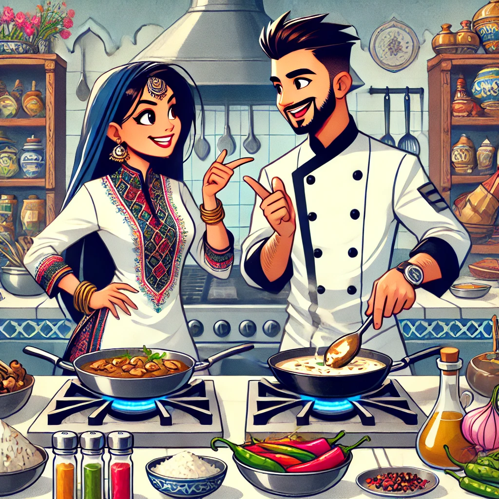 Veena and Samir's Culinary Romance